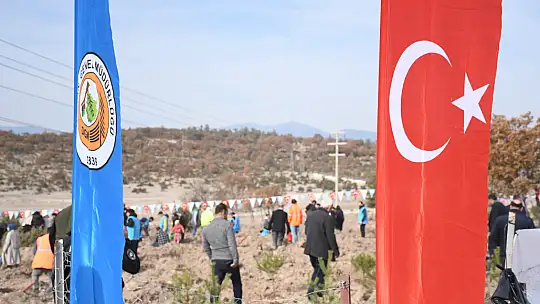 Milli Ağaçlandırma Günü'nde Emet'te 300 Fidan Toprakla Buluştu