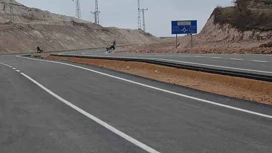 650 Metrelik Emet İlçe Giriş Yolunun 500 metresi Tamamlandı