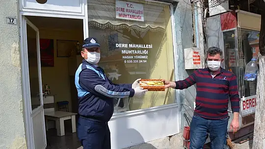 Emet Belediyesinden Sahada Etkin Mücadele Gösteren Vatandaşlara Moral Desteği