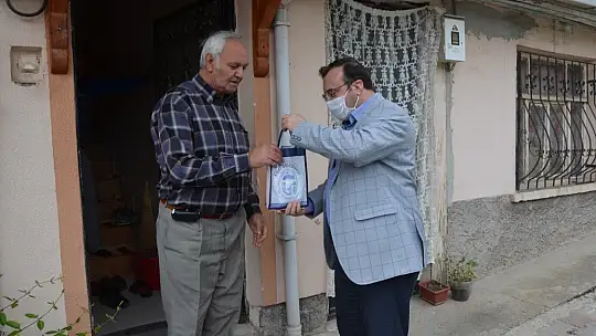 Başkan Doğan'dan 65 Yaşüstü Vatandaşlarımıza Ziyaret