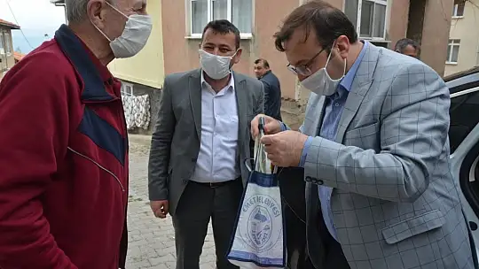 Başkan Doğan'dan 65 Yaşüstü Vatandaşlarımıza Ziyaret
