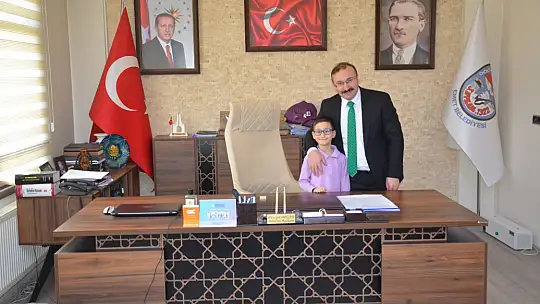 Başkan Doğan Koltuğu Çocuklara Devretti