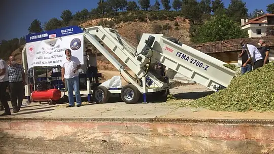 Emet'te Üretici Köylere Silaj Paketleme Makinesi