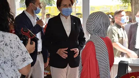 Akşener' Küçük Esnafı Bitiren Büyük Marketler İçin Kanun Düzenlenmelidir'