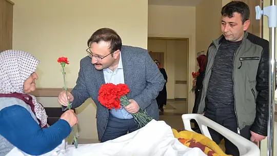 Başkan Doğan'dan 8 Mart'ta Kadın Çalışanlara Kutlama Ziyareti