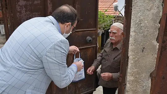 Başkan Doğan'dan 65 Yaşüstü Vatandaşlarımıza Ziyaret
