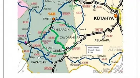 İl Başkanı Ceyhun 'Gediz Yolu Bölgemize ve Kütahyamıza Hayırlı Olsun'