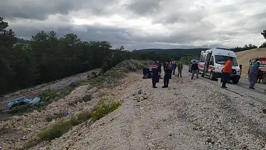 Emet te Kaza 1 Ağır Yaralı