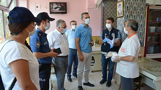 Covid-19 Denetimlerinde Emet'te Yoğun Denetimler Sürüyor