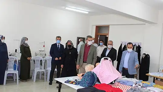 Kaymakam Çiçek Halk Eğitim Ve Okullarda İncelemelerde Bulundu