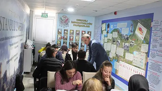 Kaymakam Çiçek'ten Üniversiteye Hazırlanan Gençlere Moral Ziyareti
