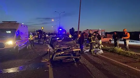Kütahyada bir kaza daha 1 Ölü 2 yaralı