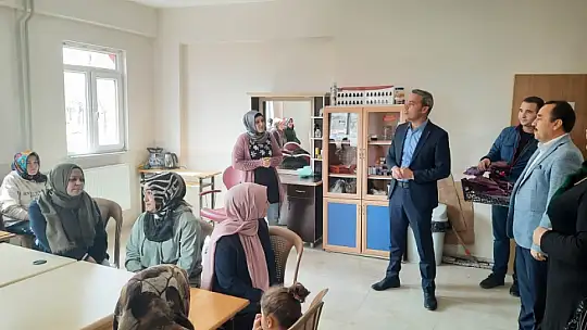 Kaymakam Çiçek'ten 8 Mart Kadınlar Günü Ziyareti