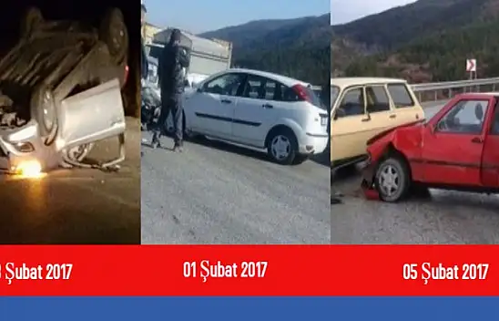 SON 10 GÜNDE AYNI MEVKİDE 3.KAZA