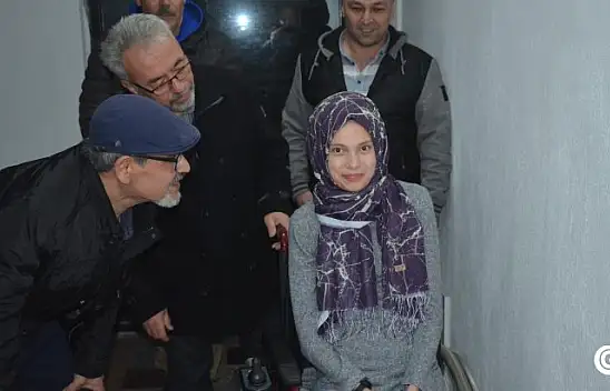 Kasımda Duymaya,Aralıkta Akülü Arabasına Kavuştu