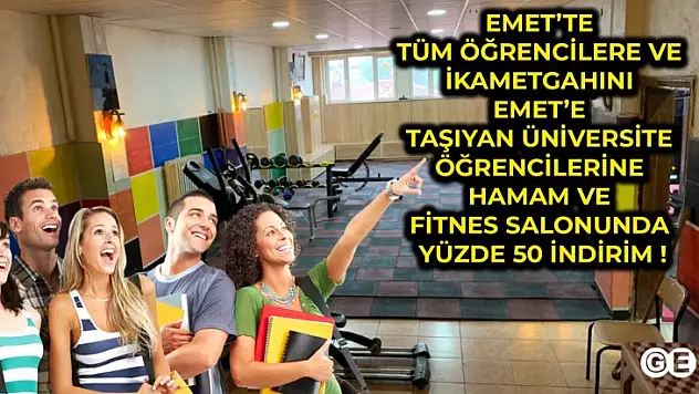 Belediye Meclisinden Hamam ve Fitnes Salonunda Öğrencilere İndirim