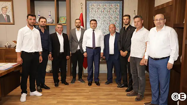 Emet Ak Partiden Vali Işın'a Ziyaret