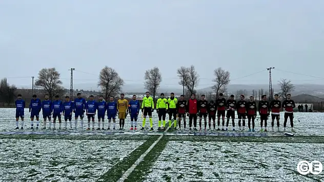 Hisarcık'taki maçta dostluk kaybetti!