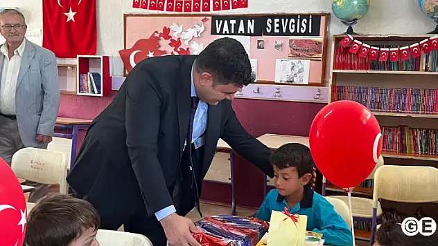 Kaymakam Seyman öğrencilerin heyecanına ortak oldu