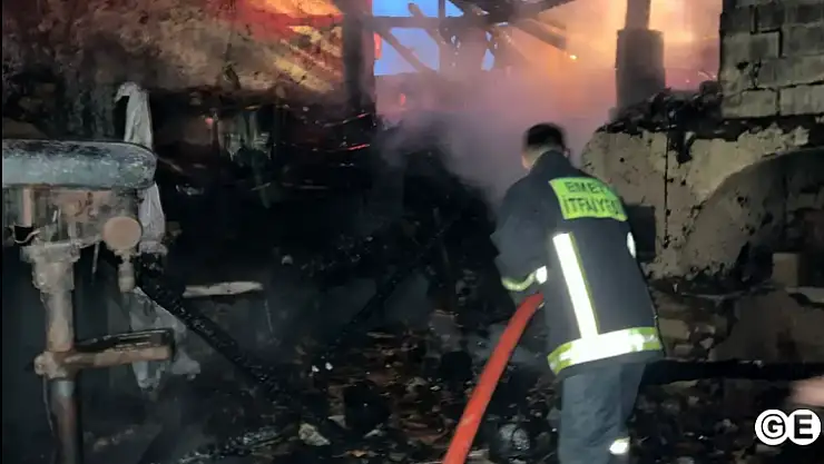 30 kadar büyükbaş hayvan son anda kurtarıldı