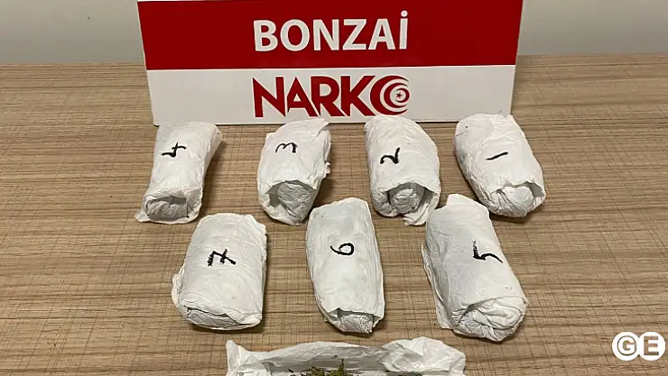 80 Gram Bonzai'yi Kütahya'ya Sokmaya Çalışırken Yakalandılar