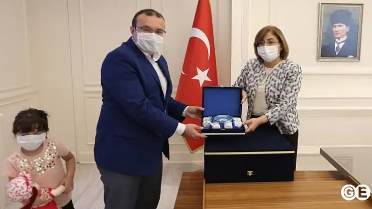 Başkan Doğan Gaziantep'te Başkanlarla Emet'i Görüştü