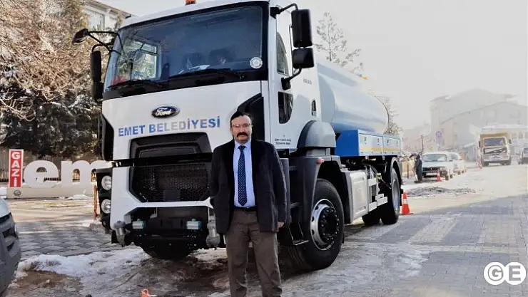 Çevre Bakanlığından Emet Belediyesine Hibe Arazöz