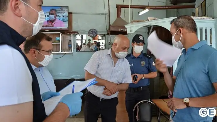 Covid-19 Denetimlerinde Emet'te Yoğun Denetimler Sürüyor