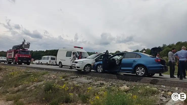 Emet- Hisarcık yolunda kaza