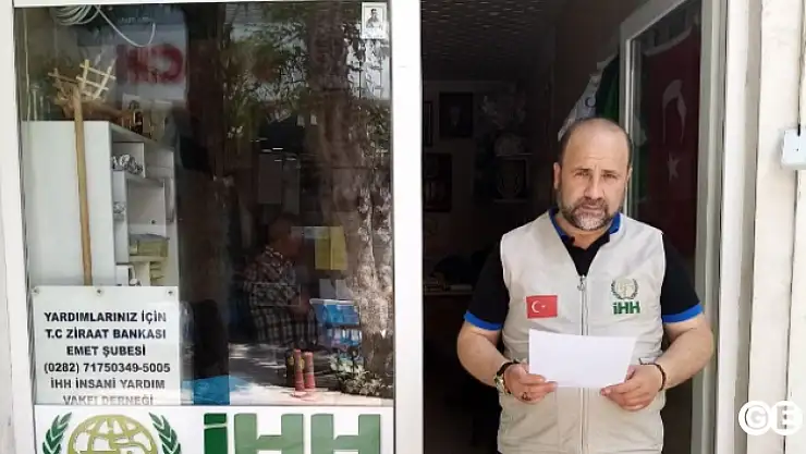 Emet İHH, Filistin halkının yanında olduğunu ilan etti