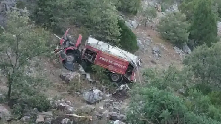 Emet İtfaiye Araçları Yetersiz
