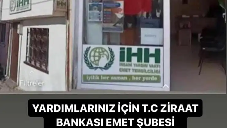 EMET Kurban Öncesinde İHH'dan Yardım Kervanına Davet