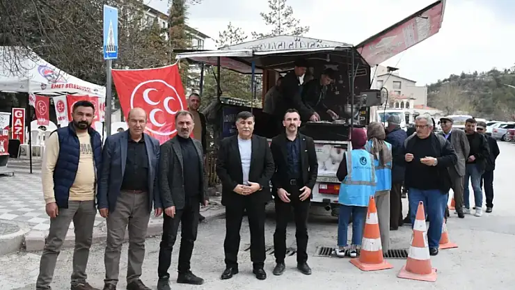Emet MHP Başbuğ'u unutmadı