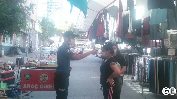 Emet Salı Pazarı Olağanüstü Tedbirlerle Açıldı