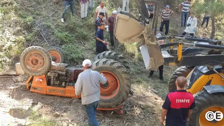 Emet'te Feci Kaza: Traktör Altında Can Verdi