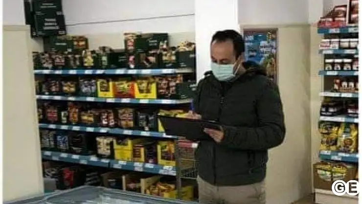Emet'te marketlerde fiyat denetimi