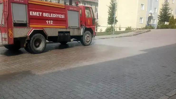 Emet'te Orman Yangını İlk Müdaheleyi Askerler Ve Köylüler Yaptı