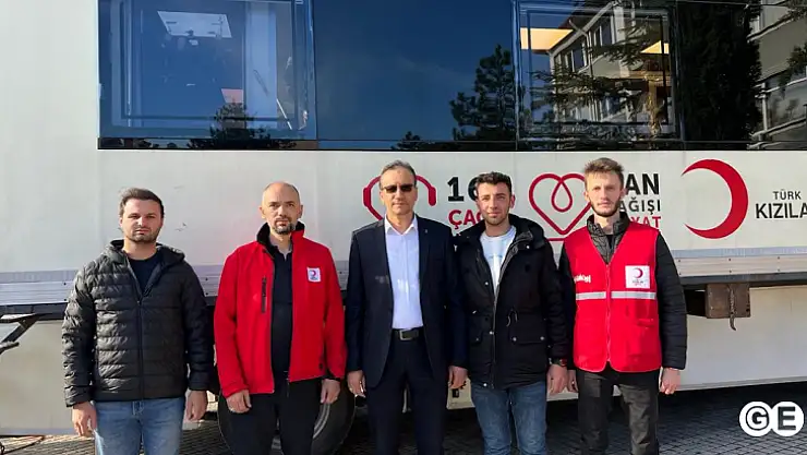 Emet'ten Kızılay'a 60 Ünite Kan Bağışı