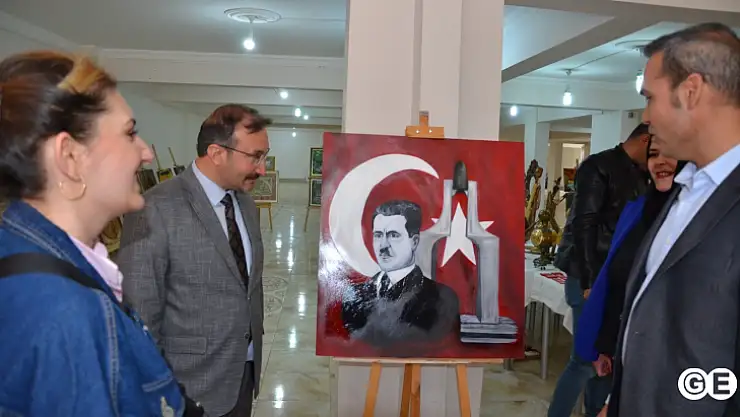 Emetli Sanatçılardan 100.yıl Sergisi