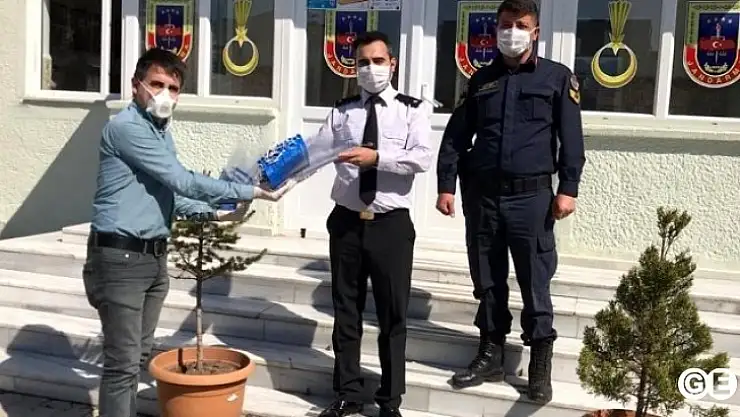 Emet'te 3D Yüz Koruyucu Maske Yapım ve Dağıtımı Devam Ediyor