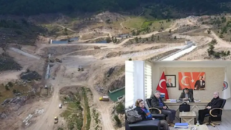 EMET GÖLETİNDE ŞİMDİ SIRA TEMİZ SU ARITMA TESİSİNDE