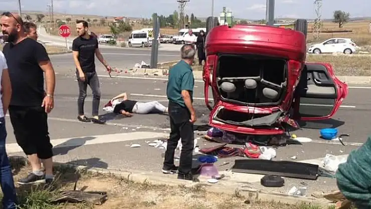 ZİNCİRLEME KAZA 7 YARALI