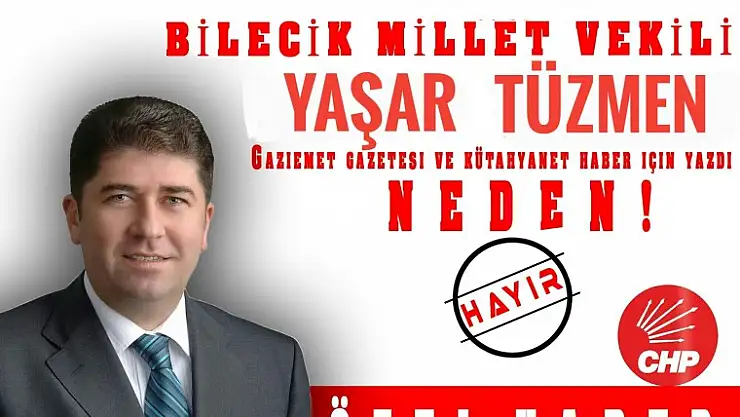 CHPLİ TÜZMEN ''HAYIRDA HAYIR VARDIR''
