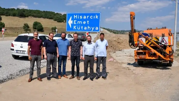 SİMAV-HİSARCIK-EMET YOLUNUN BİRİNCİ KISMI TAMAMLANDI