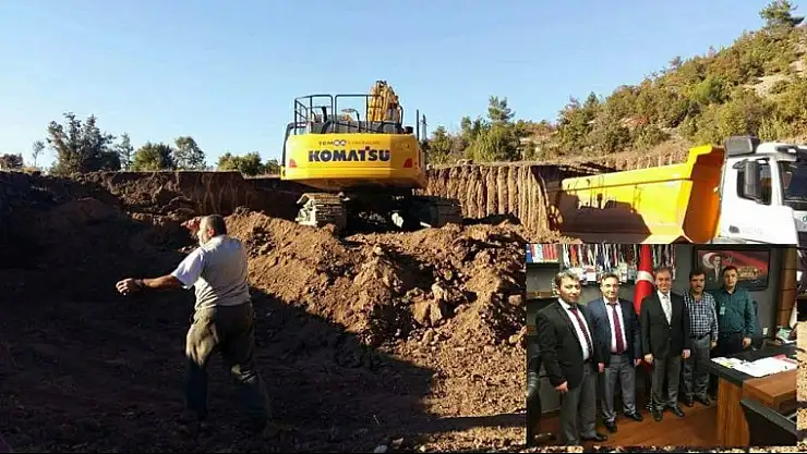 TAVŞANLI – EMET YOLU HEYELANI ONARIMINA BAŞLANDI