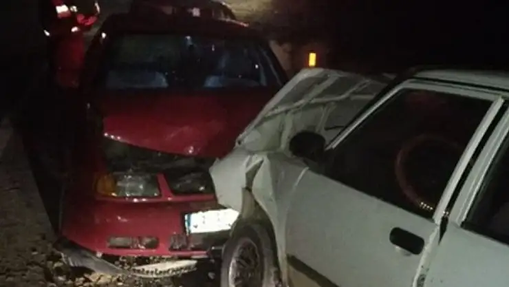 GÜNLÜCEDE KAZA 6 YARALI