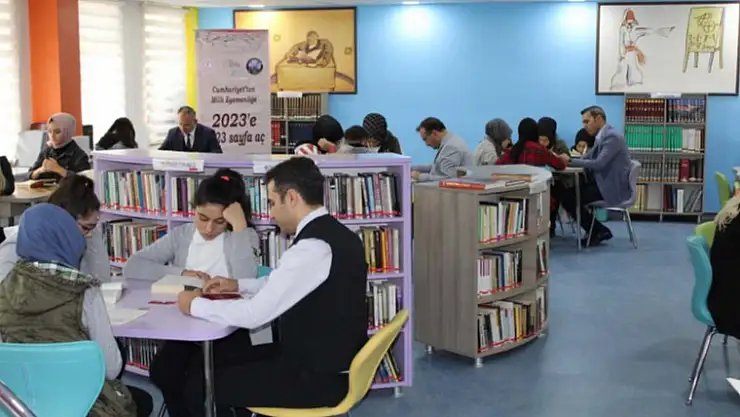 KAMPANYA DEVAM EDİYOR, ÇOCUKLARIMIZ VE GENÇLERİMİZ KİTAP OKUYOR