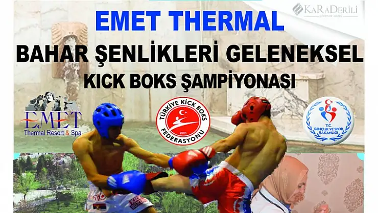 EMET KİCK BOKS ŞÖLENİNE HAZIR