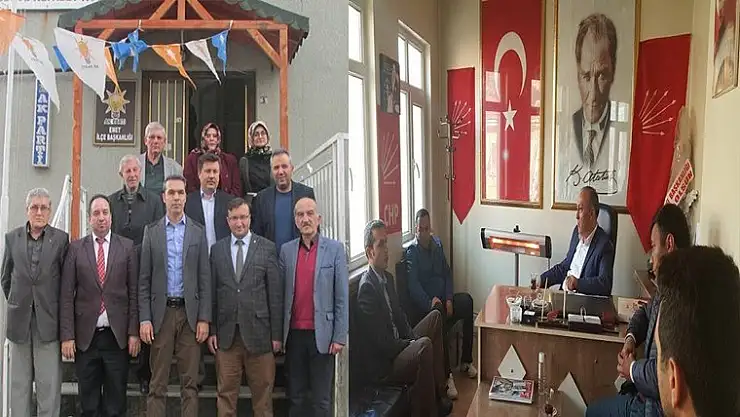 KAYMAKAM ÇİÇEK ZİYARETLERİ DEVAM EDİYOR
