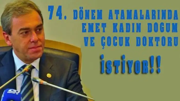 KADIN DOĞUM VE ÇOCUK DOKTORU 74. ATAMALARDA OLURMU?